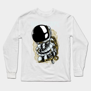 Lonely Astronaut From Space Long Sleeve T-Shirt
